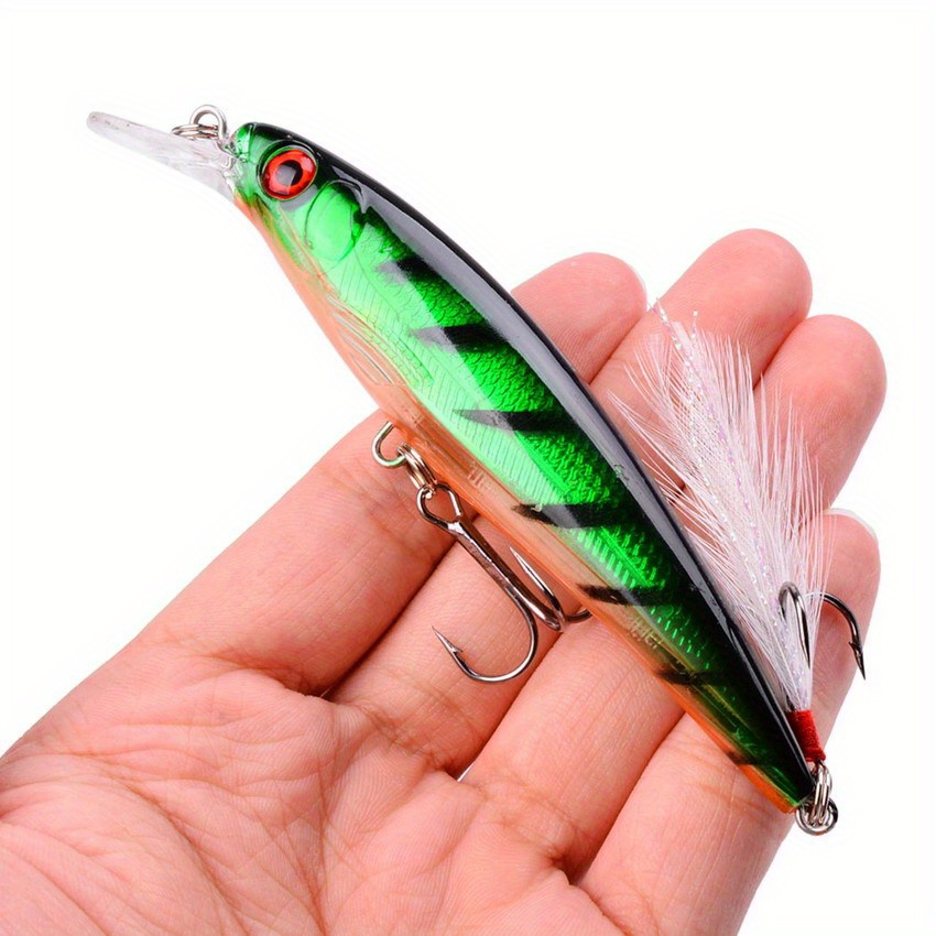 1pcs Fishing Lures Minnow Wobbler