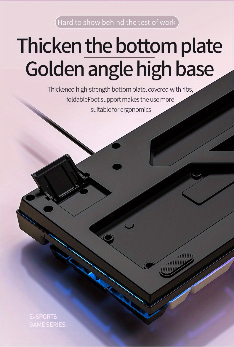 Upgrade Your Gaming Experience With YINDIAO's Wired Keyboard & Mouse Set