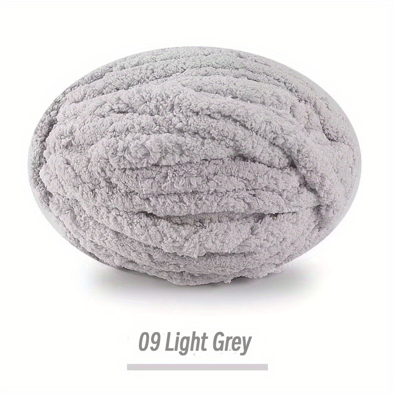 Chunky Yarn Arm Knitting Yarn Weight Yarn Bulky Yarn for Blanket Pillow  Hats Gray