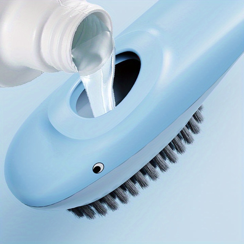 Little Whale Kitchen Bathroom Cleaning Brush Brush Press Out