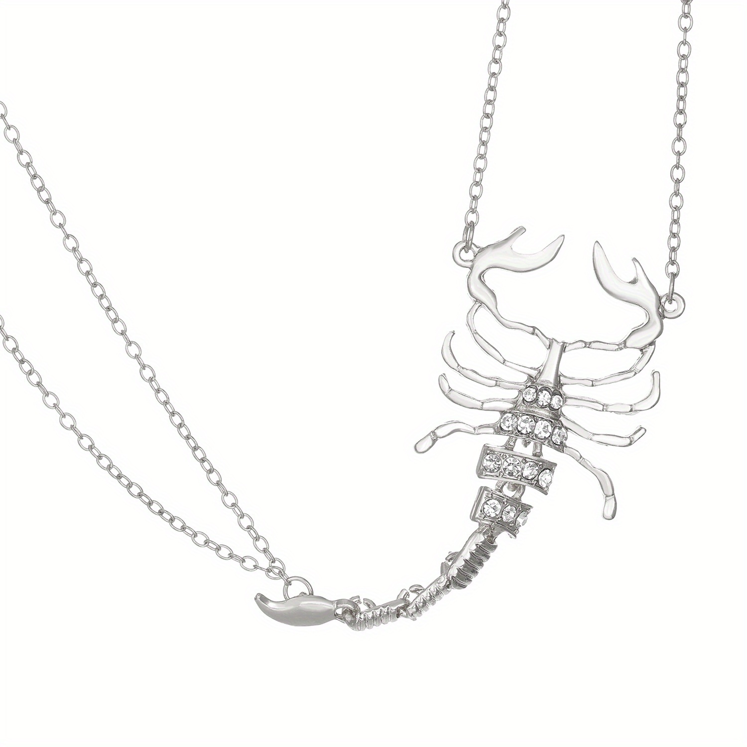 Exaggerated Scorpion Shape Chest Body Chain Punk Style Alloy - Temu