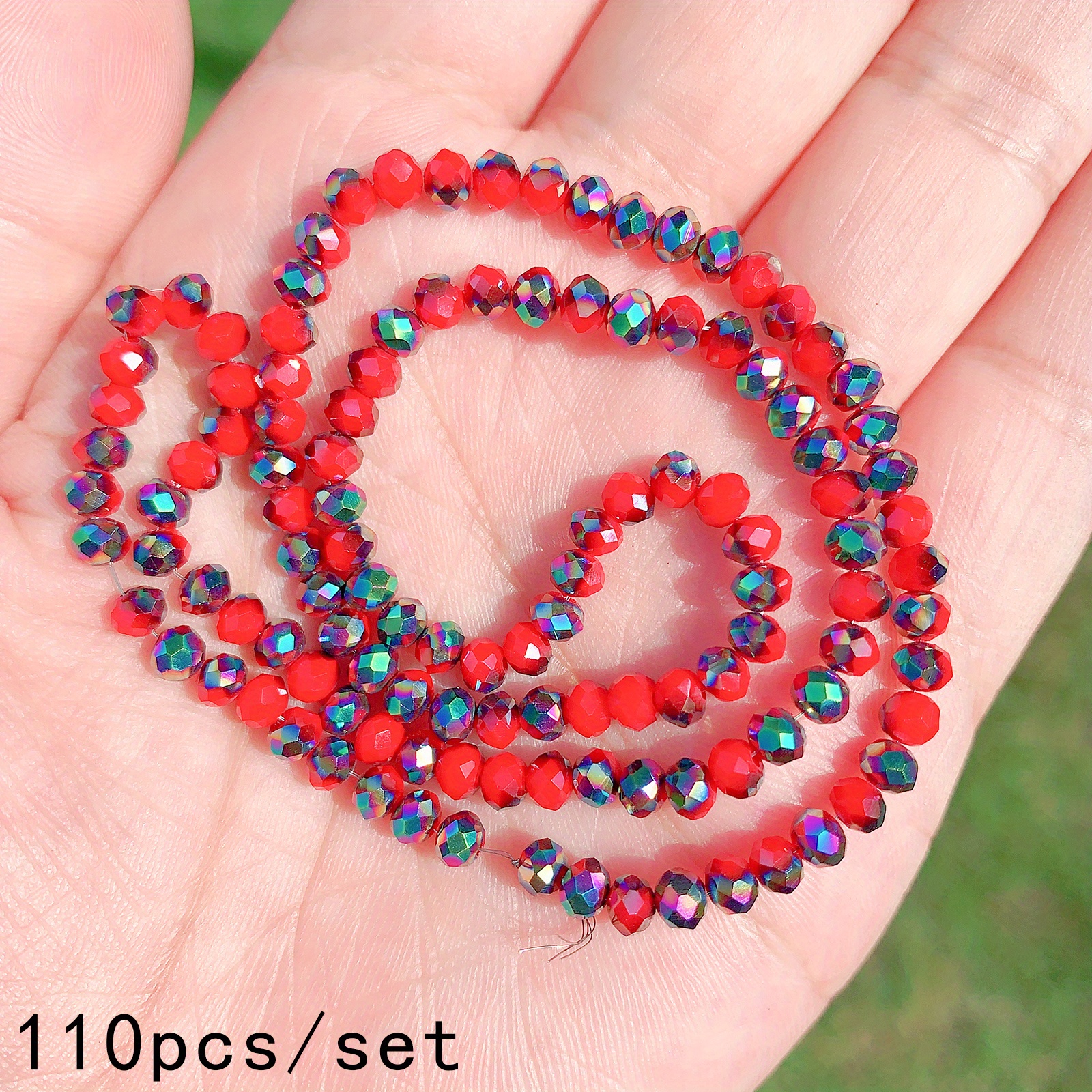 High Quality Red Crystal Beads