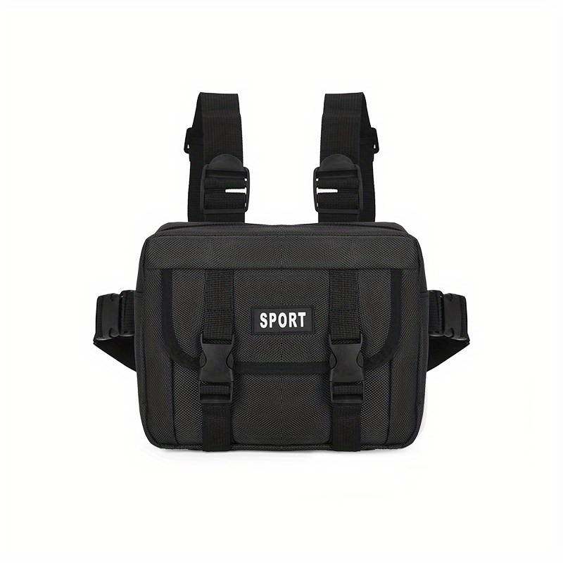 Men's Lightweight Outdoor Chest Bag for Workouts Running Climb