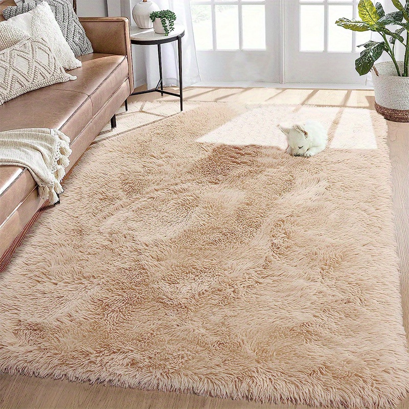 Soft Plush Shag Area Rug Fluffy Shaggy Floor Carpet
