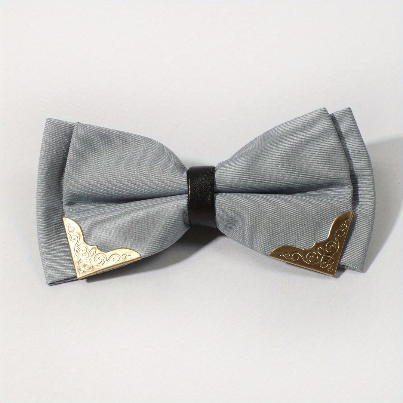 Men's Fashion Elegant Metal Edge Decorative Bow Tie - Temu Germany