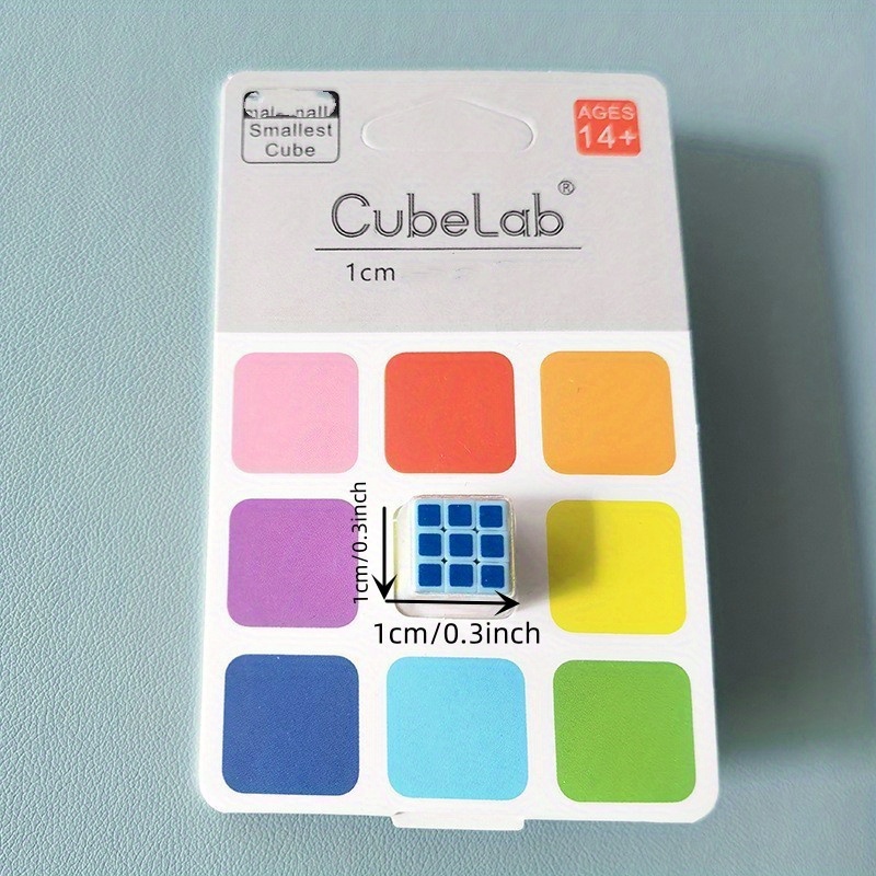 1 CM mini cube 3x3x3 Miniature cube 3x3x3 Speed cube micro cube 3*3  fingertip cube Smallest 10 mm mini cube Adult Education Toys