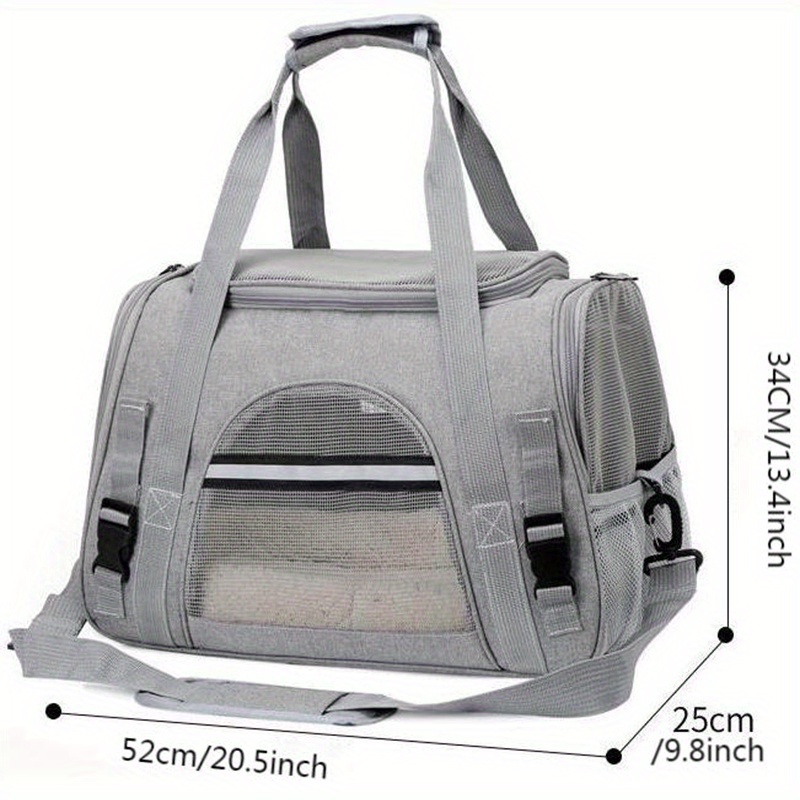 Texsens Cat-Carrier-Large-Pet-Carrier, Soft Cat Carrier for 2 Cats, Pet  Carrier for Cat, Collapsible Cat Bag for Home Outdoor Travel, Airline  Approved, Privacy Protection (Grey) - Coupon Codes, Promo Codes, Daily  Deals, Save