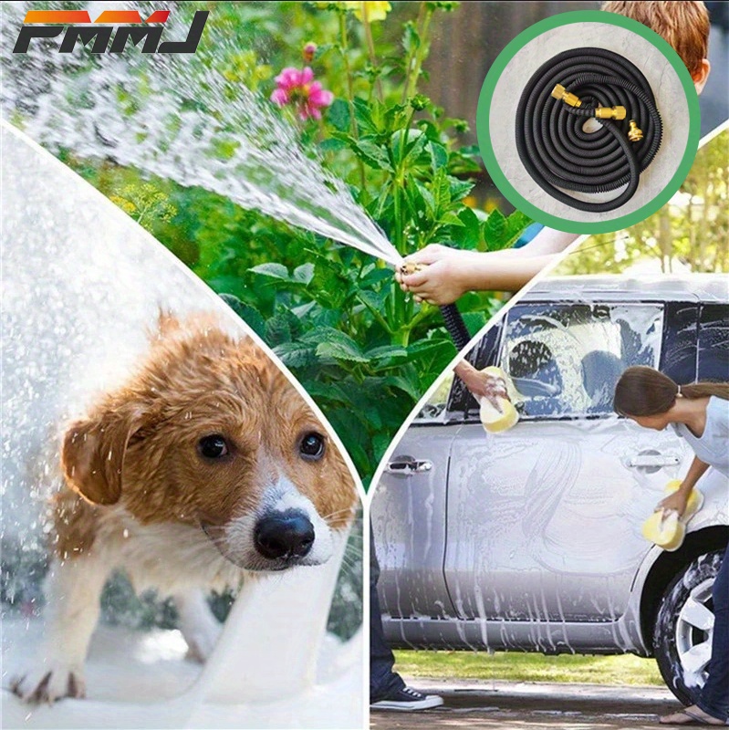 Expandable Garden Water Hose High Pressure Reel Magic Water Pipes