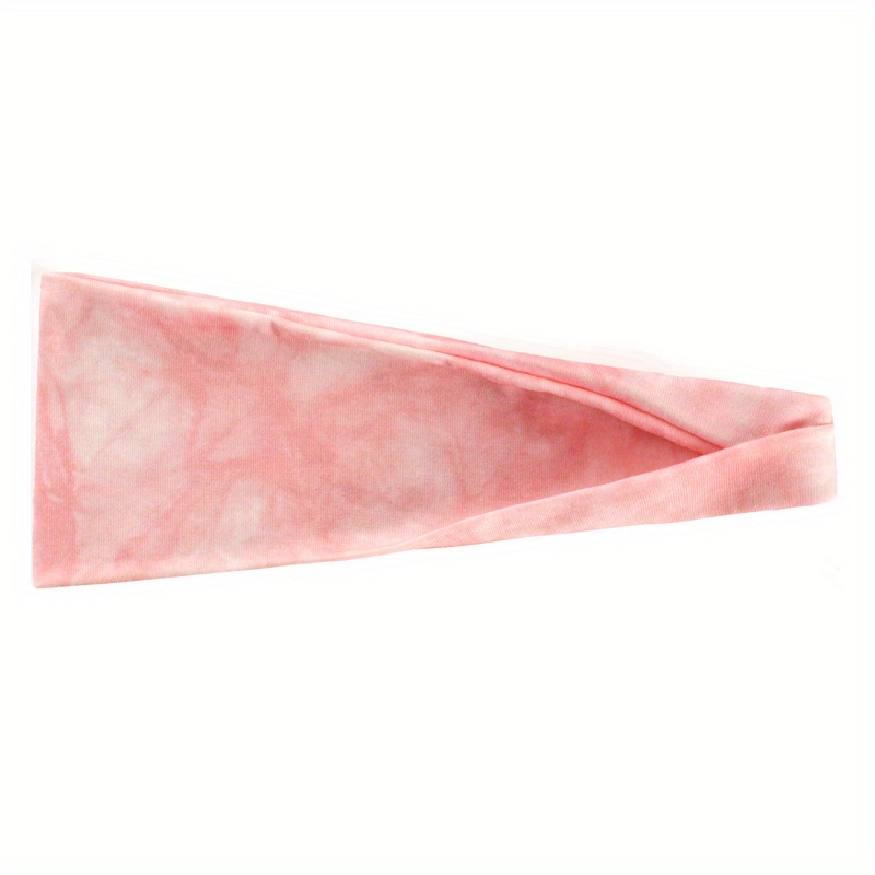 Tie Dye Wide Boho Headband for Women