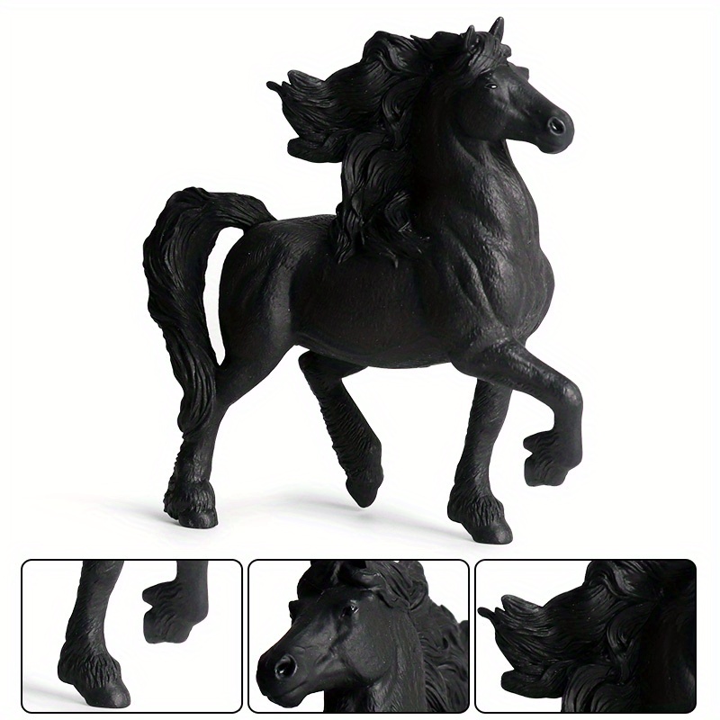 Classic American Clydesdale Horse Action Figures Wild Steed - Temu