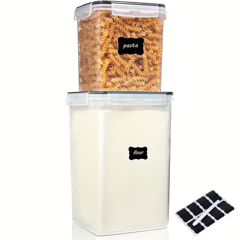 Extra Large Food Storage Containers with Lids Airtight (6.5L, 220 Oz