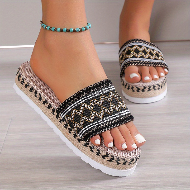 Boho best sale slide sandals