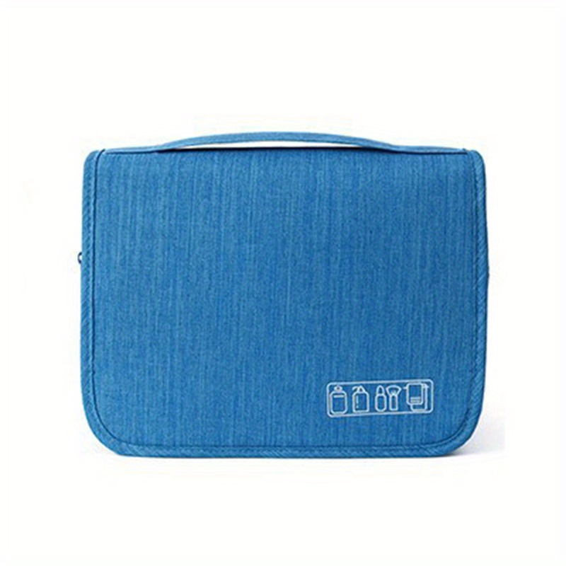 Small Hanging Toiletry Bag Blue - Open Story™
