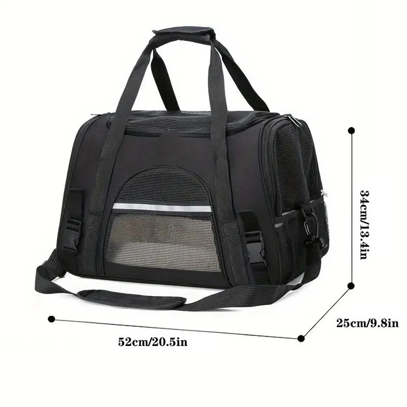 Travel In Style With Our Soft & Portable Cat Carriers - Perfect For Medium  & Small Cats! - Temu