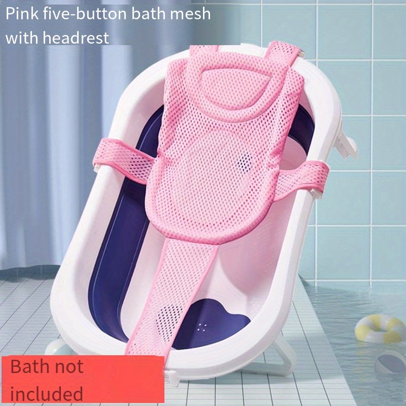 Non-Slip Baby Bath Net Holder for Safe Bathing