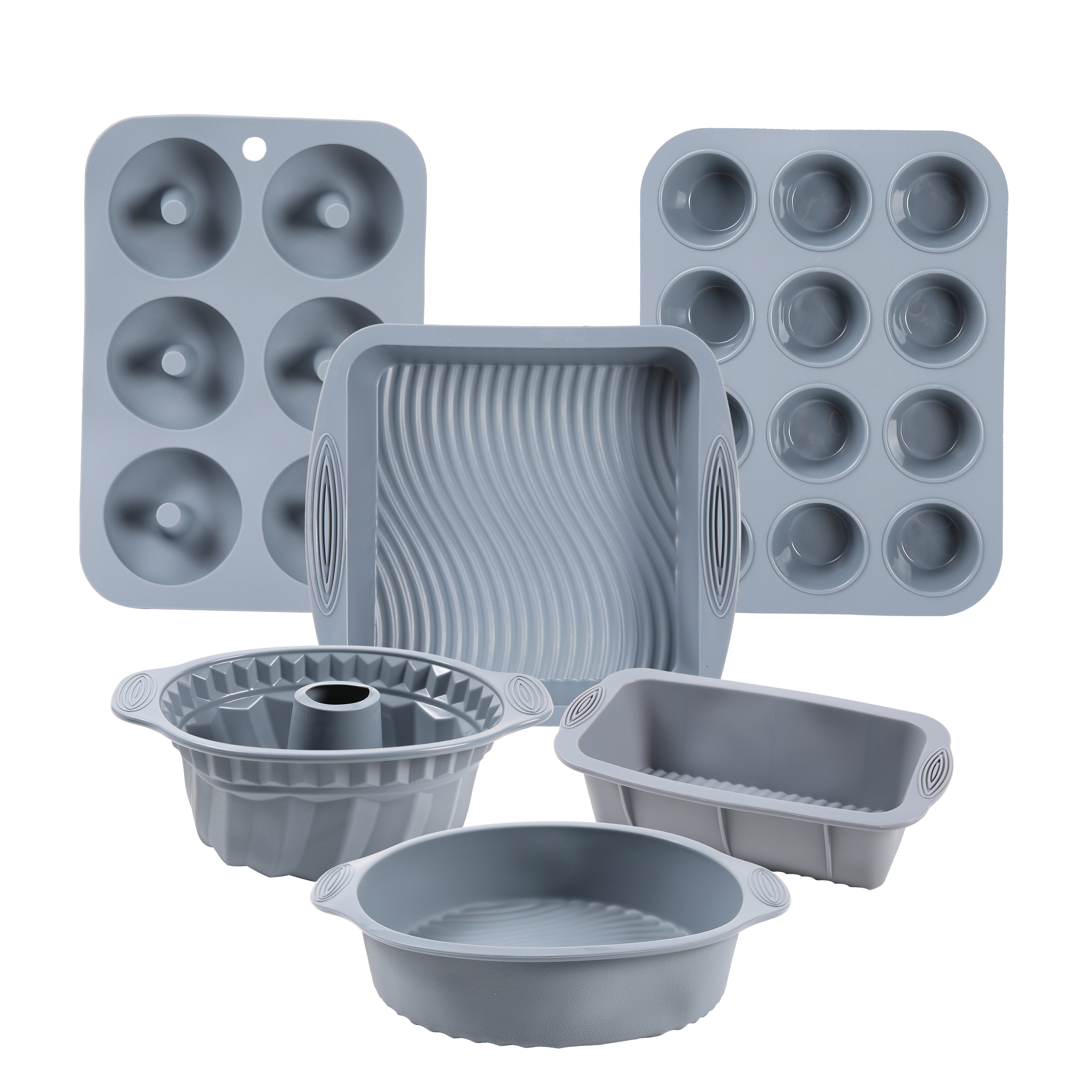 Silicone Bakeware Set Non stick Kitchen Oven Baking Pans - Temu