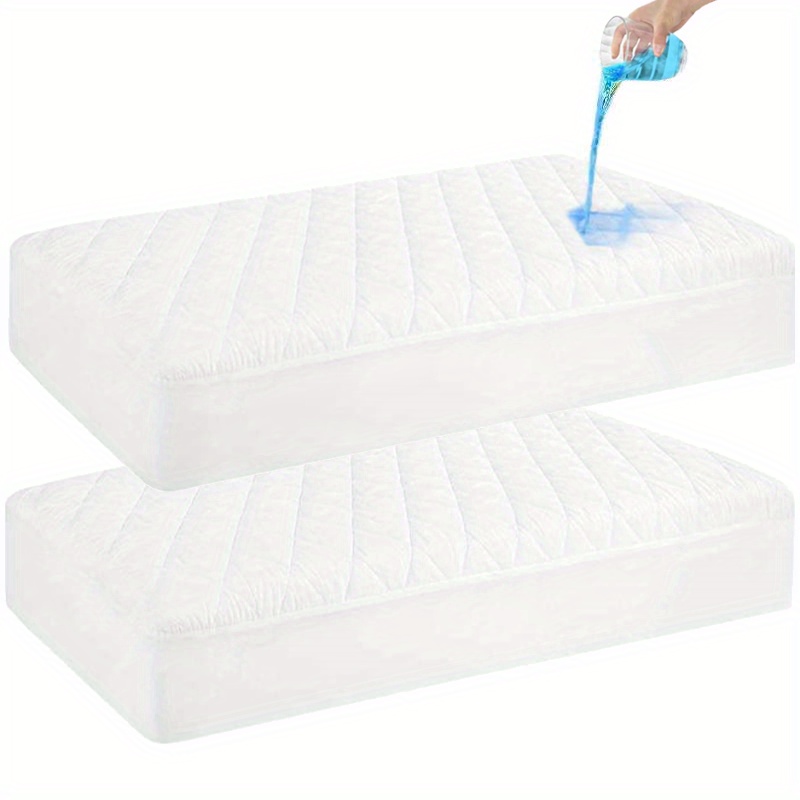 Waterproof Crib Mattress Protector Pad Cover