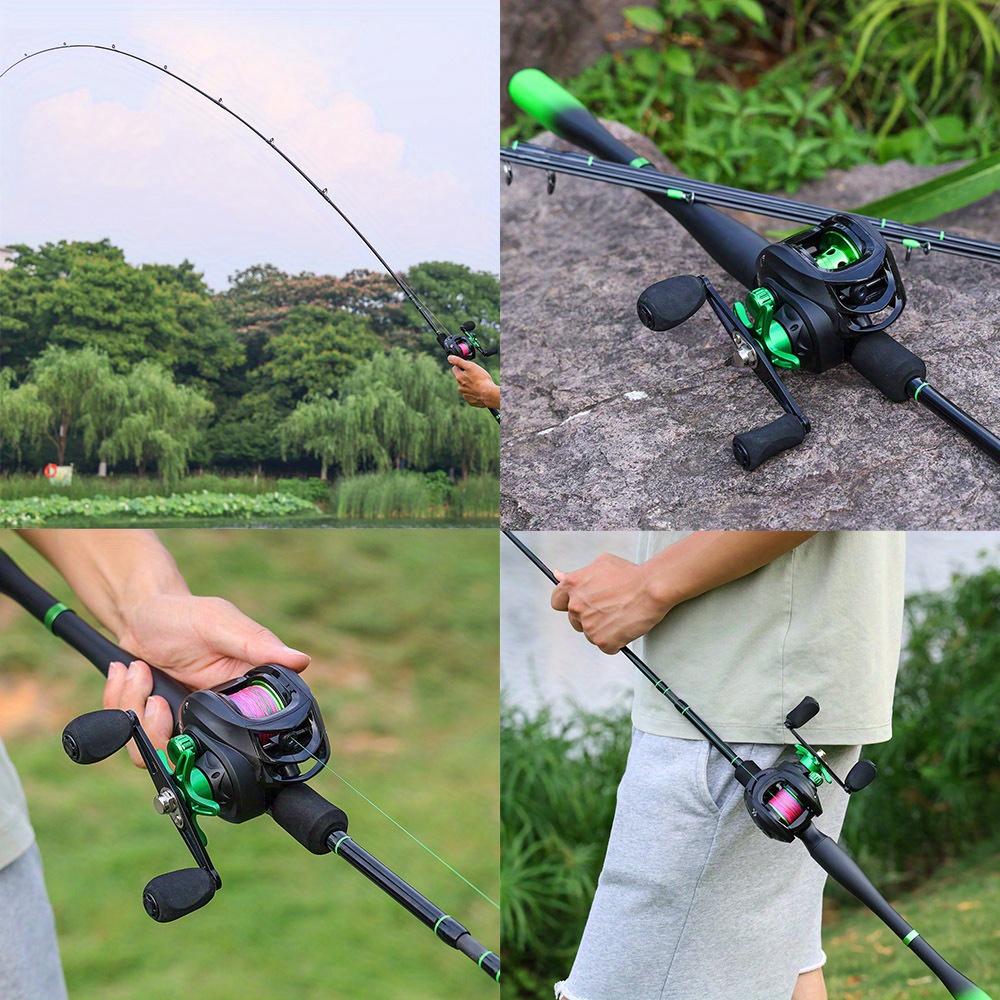 Sougayilang Spinning Rod and Reel Combo Eva Handle 5sections