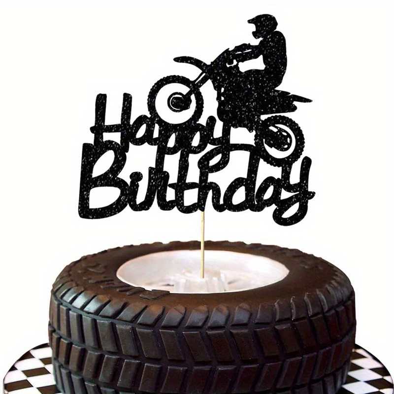 Motocross Cake Topper Dirt Bike Cake Topper Motocross 