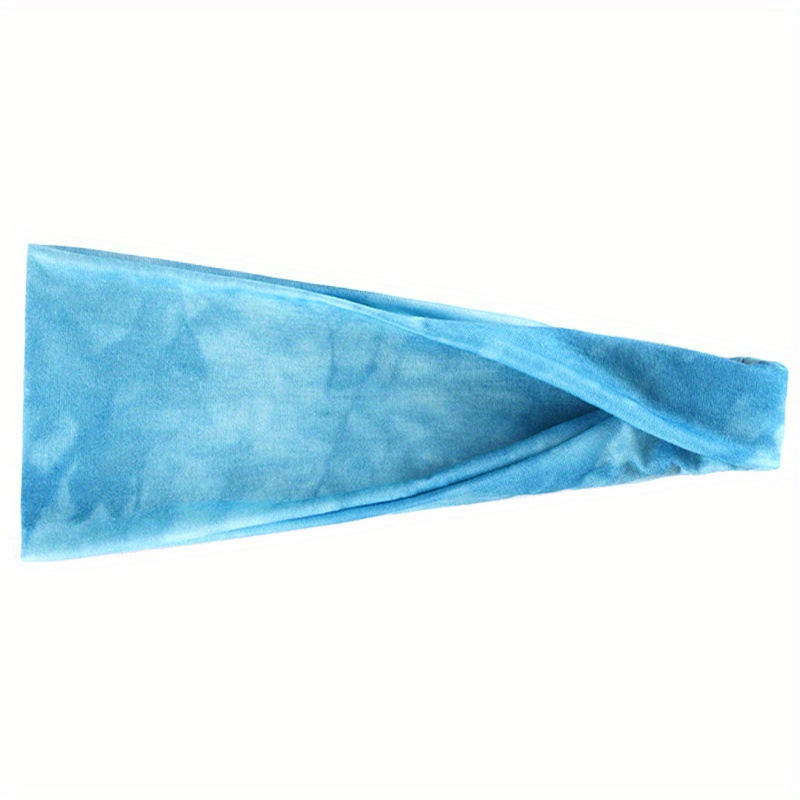 Tie Dye Wide Boho Headband for Women