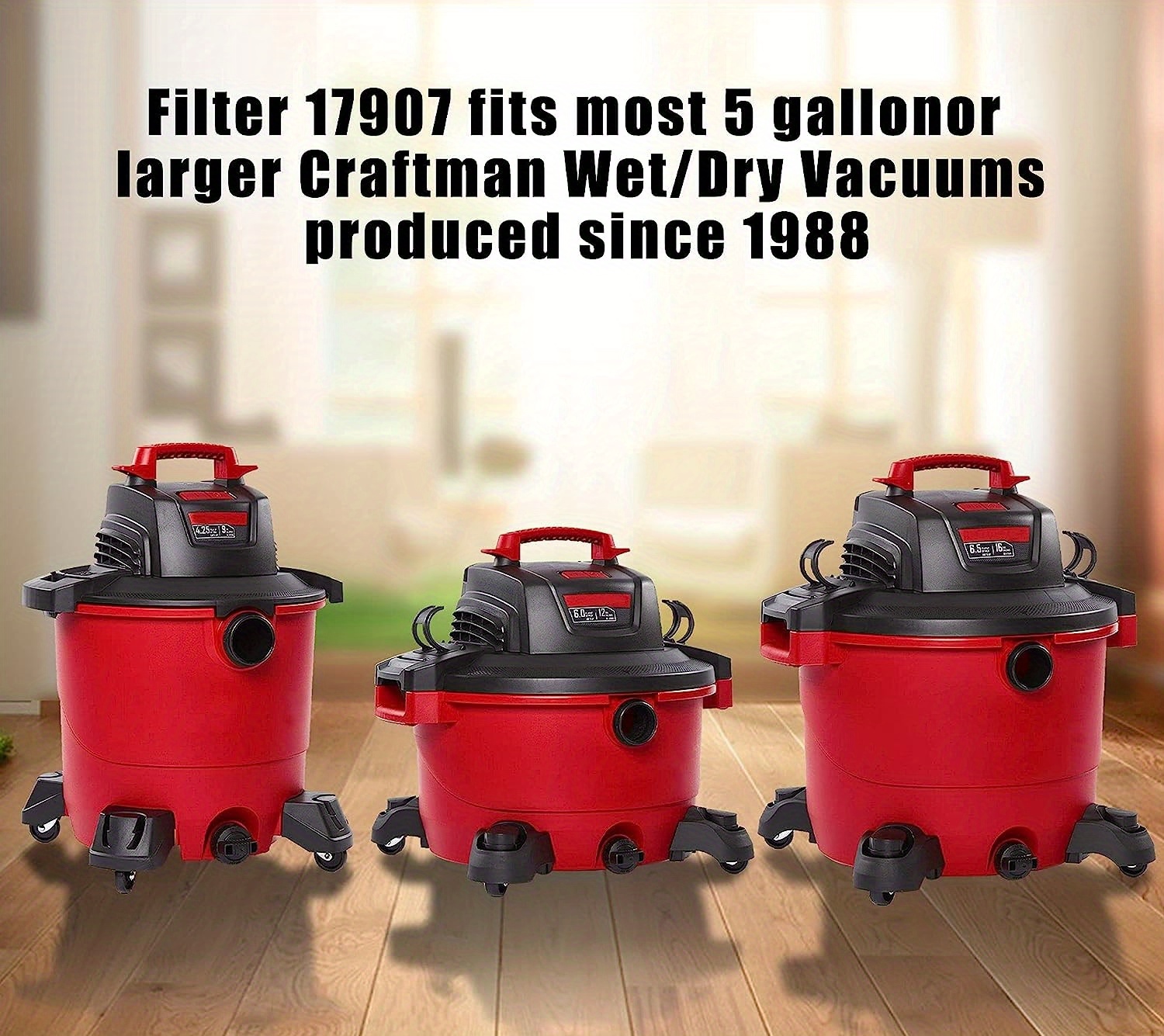 craftsman 3.5 hp shop vac filter