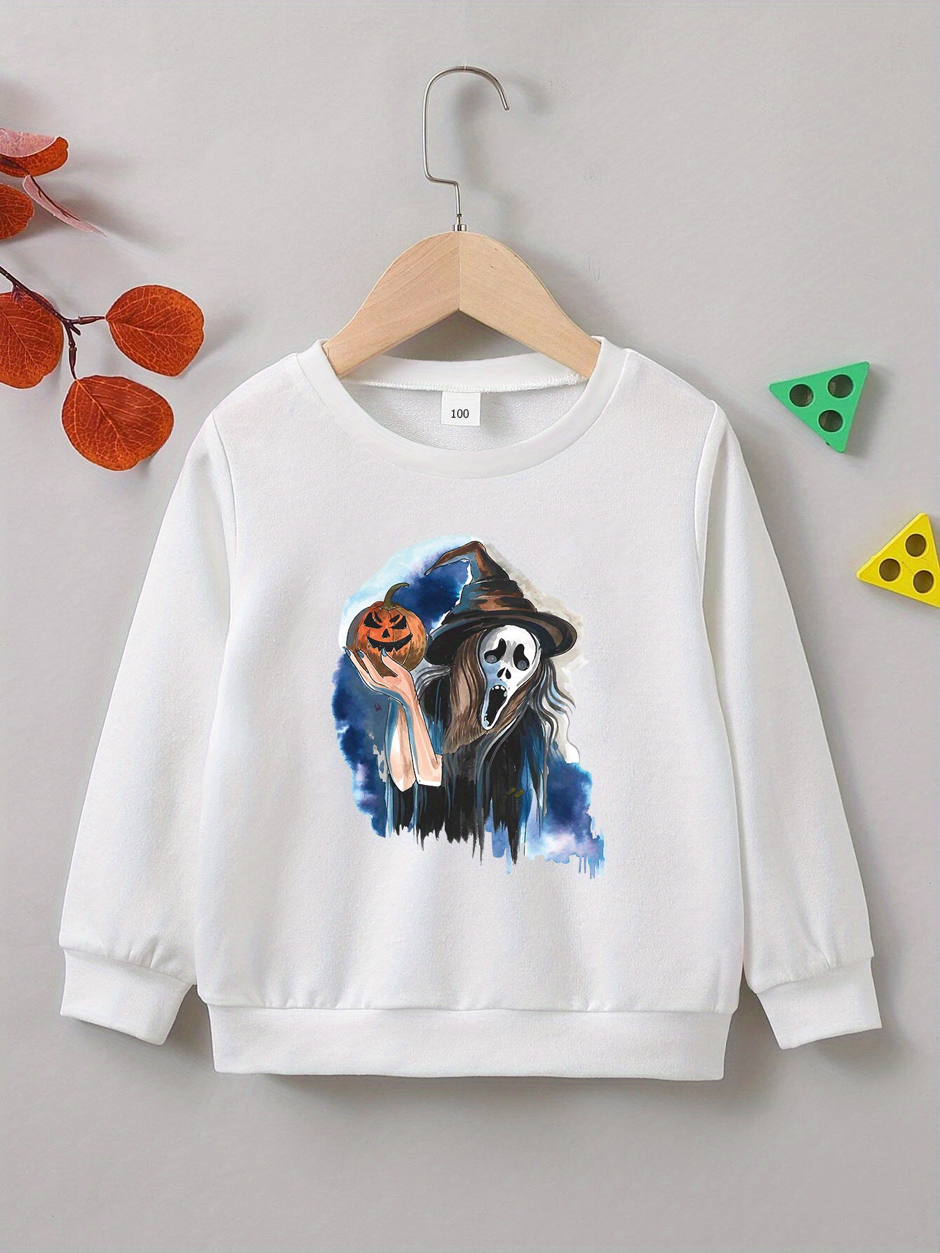 Halloween Pullover Herren Mit Kapuze – Bloody Horror Design, Blutspritzer-Muster, In Übergrößen