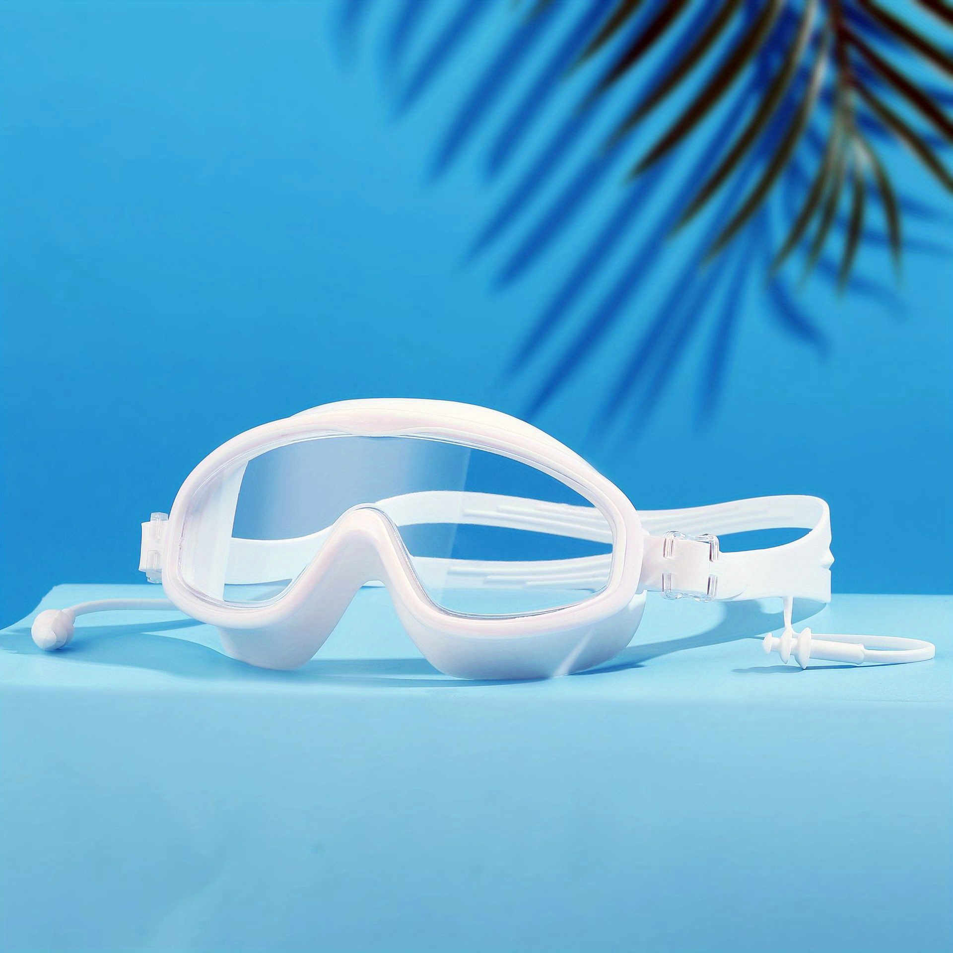 Lunettes de natation pour enfants avec bouchons d'oreille, protection UV  anti-buée avec étui de rangement pour garçons, filles et adolescents âgés  de 3 à 15 ans, meilleur cadeau