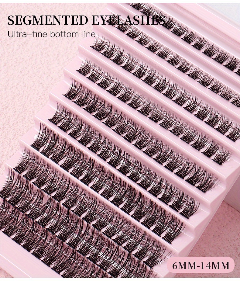 Fluffy Lash Clusters Natural Look Wispy Eyelash Extensions Temu Australia 3764