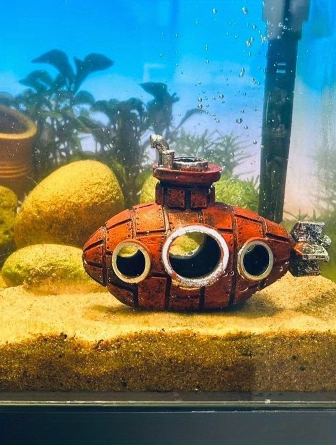 Décor sous marin pour aquarium