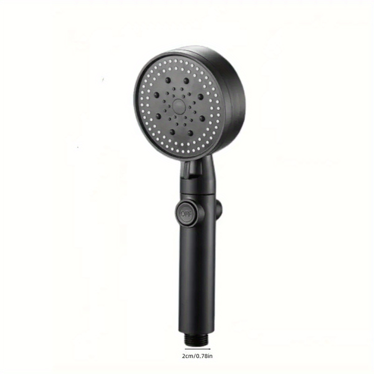Cabeza de ducha de alta presión y conjunto de manguera de 2m, cabezal de  ducha portátil ajustable con ahorro de agua universal Feliz Sencillez