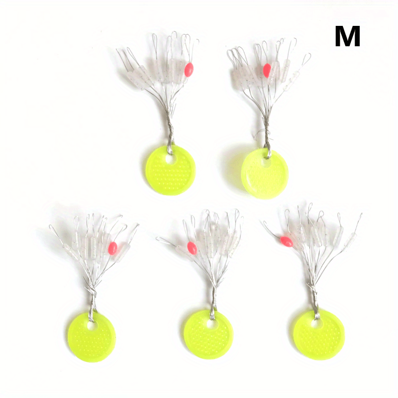 Colorful Fishing Rubber Bobber Beads Stoppers Cylinder Shape - Temu