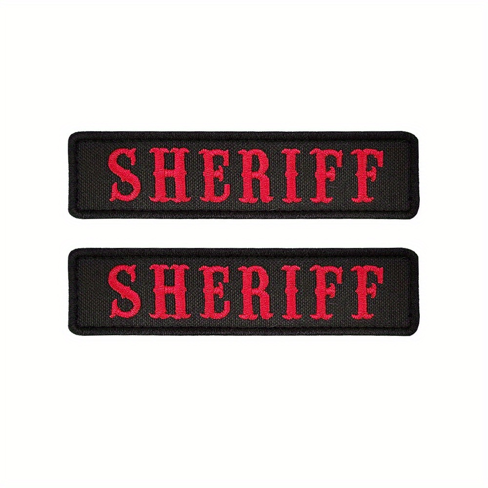 Embroidered 5 x 4 Name Tag Patch WHITE GLOW IN DARK W/ VELCRO® Brand  Fastener 