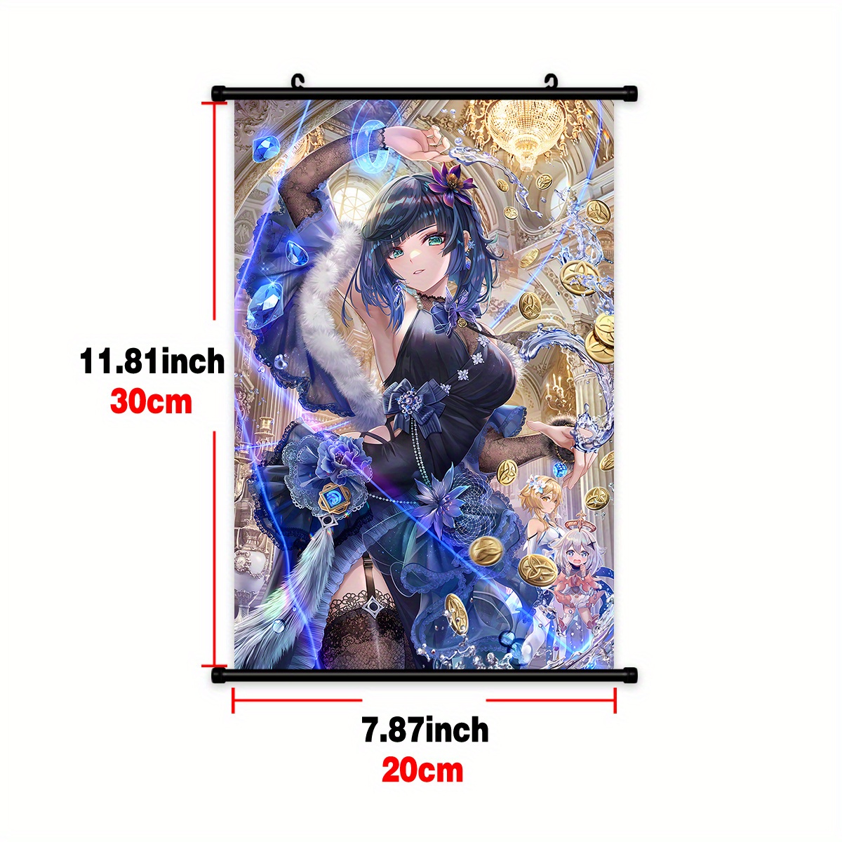 DATE A LIVE Anime Cartoon Characters Canvas Scroll Painting Home