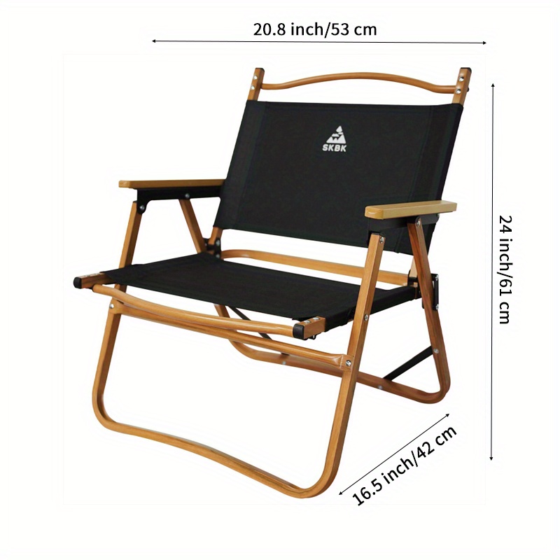 1pc Folding Camping Chair Portable Ultralight Fishing Stool Beach