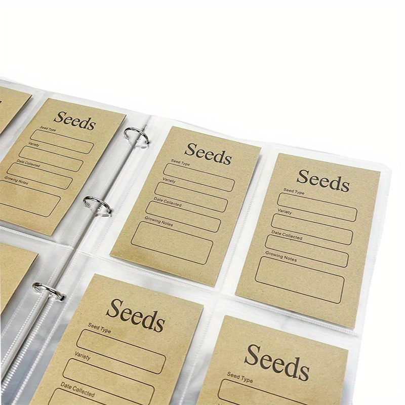 Seed Packet Organizer & Seed Envelopes, Gardeners Edge