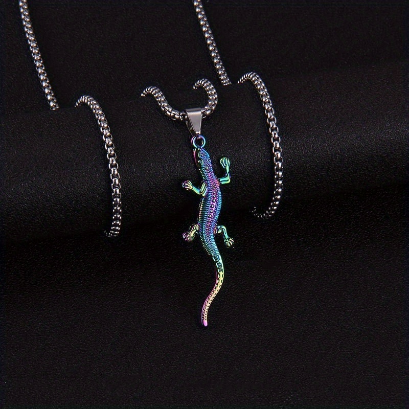 Men's Stainless Steel Ocean Series Pendant Necklace