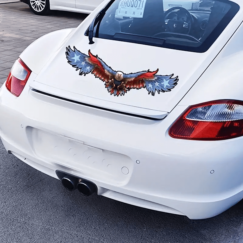 Comprar Pegatina de coche de águila rasgada de simulación 3D, pegatina de  guirnalda creativa para coche, pegatinas personalizadas para decoración de  coche