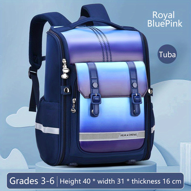 Kids Nylon Waterproof Backpack for School 1-4 Grade