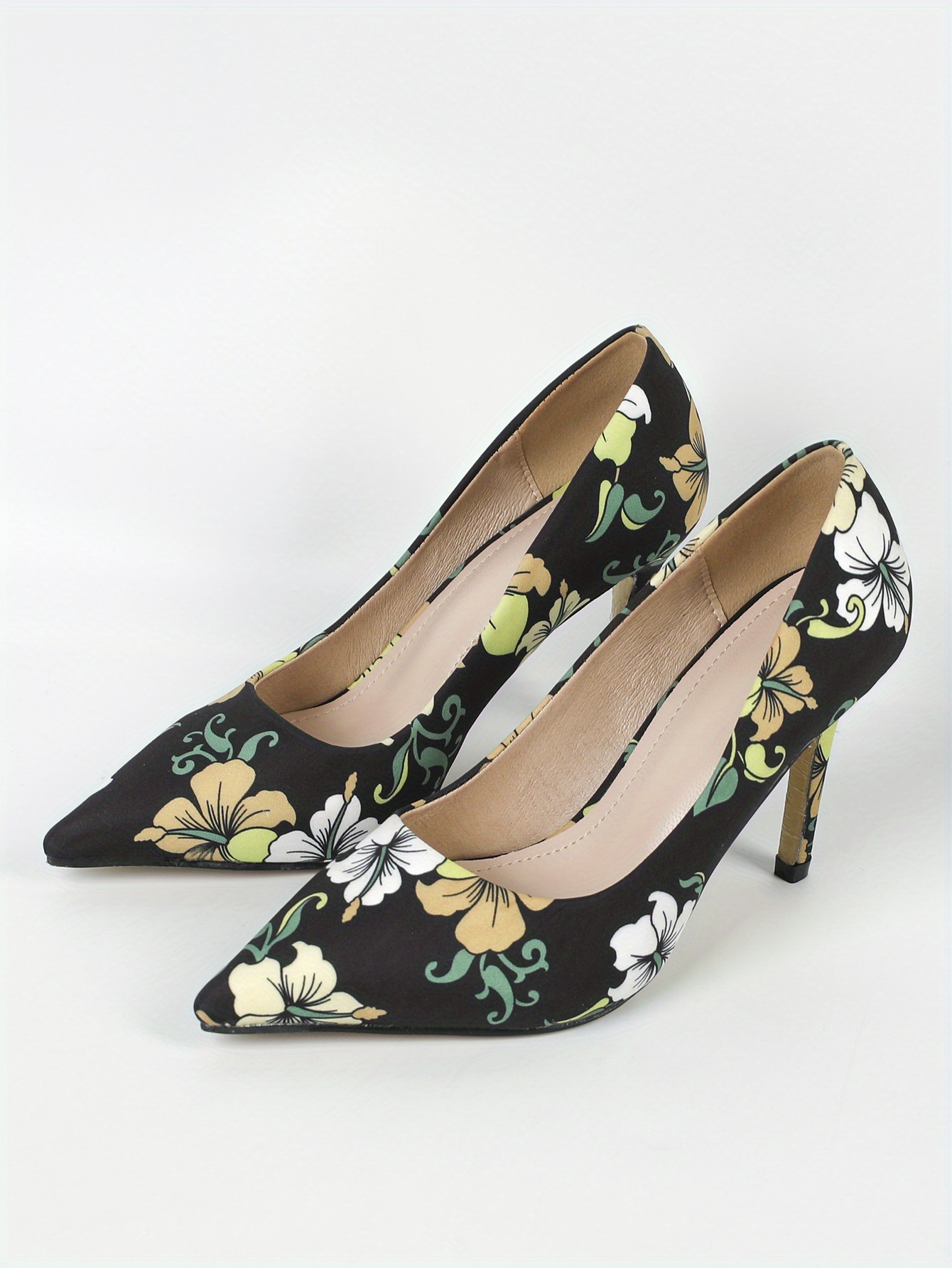 Womens 2025 floral pumps