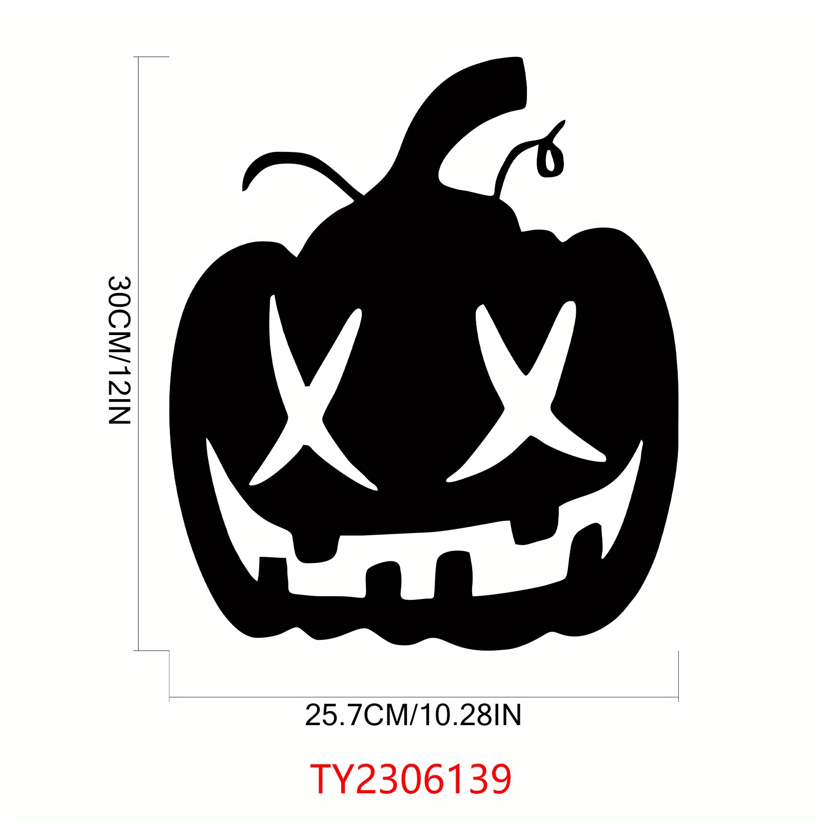 Halloween Monster 263-019 Latte Art Stencil 