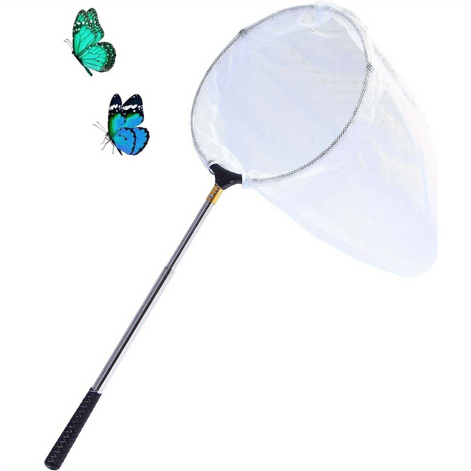 1pc Extendable Handle Butterfly Net for Kids and Family - Portable and  Collapsible with Durable Mesh Netting
