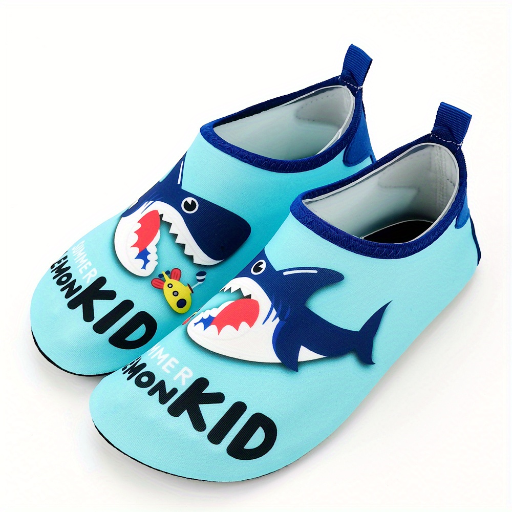 boys girls shark print shoes lightweight slip Temu Greece