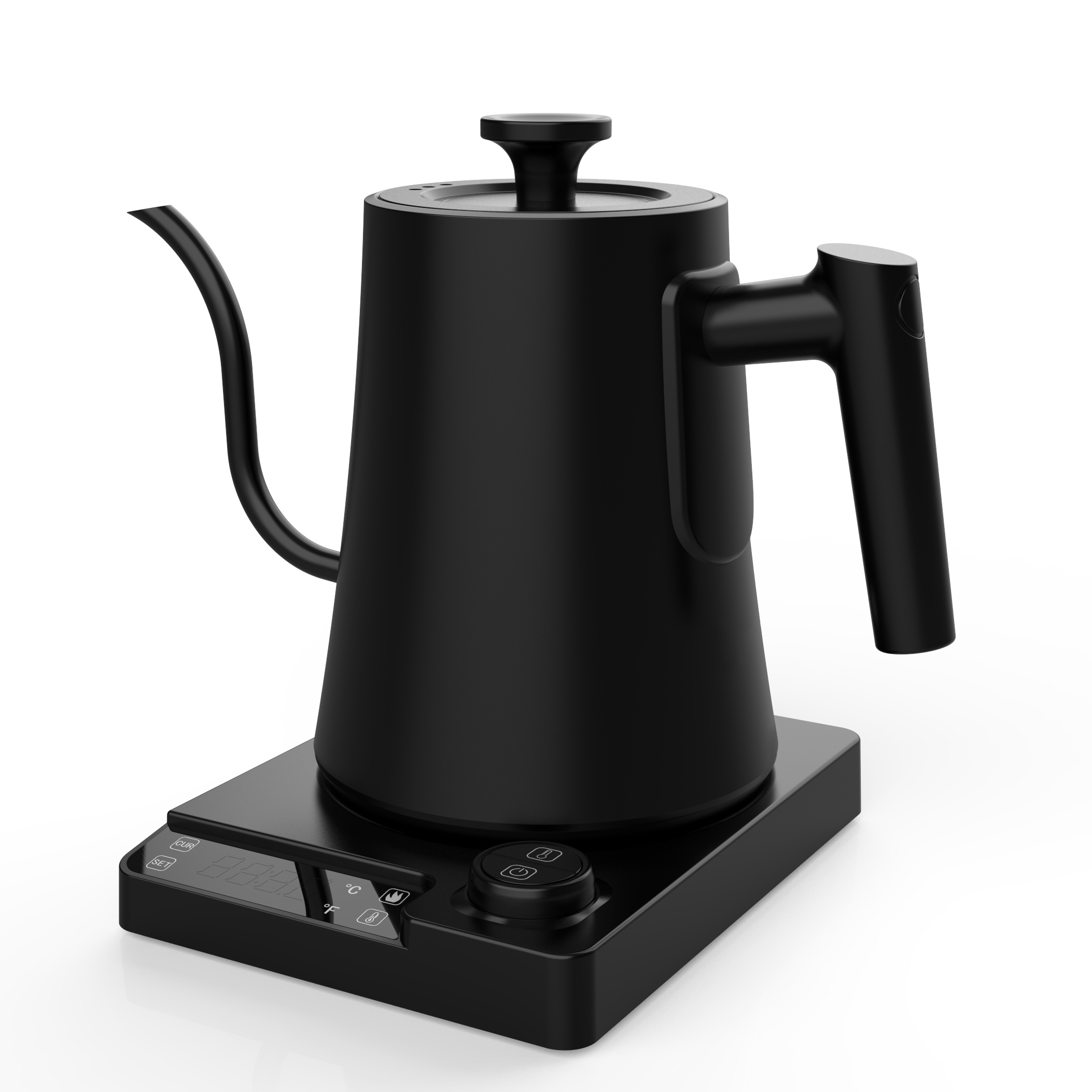 Electric Gooseneck Kettle Electric Kettle With Display - Temu