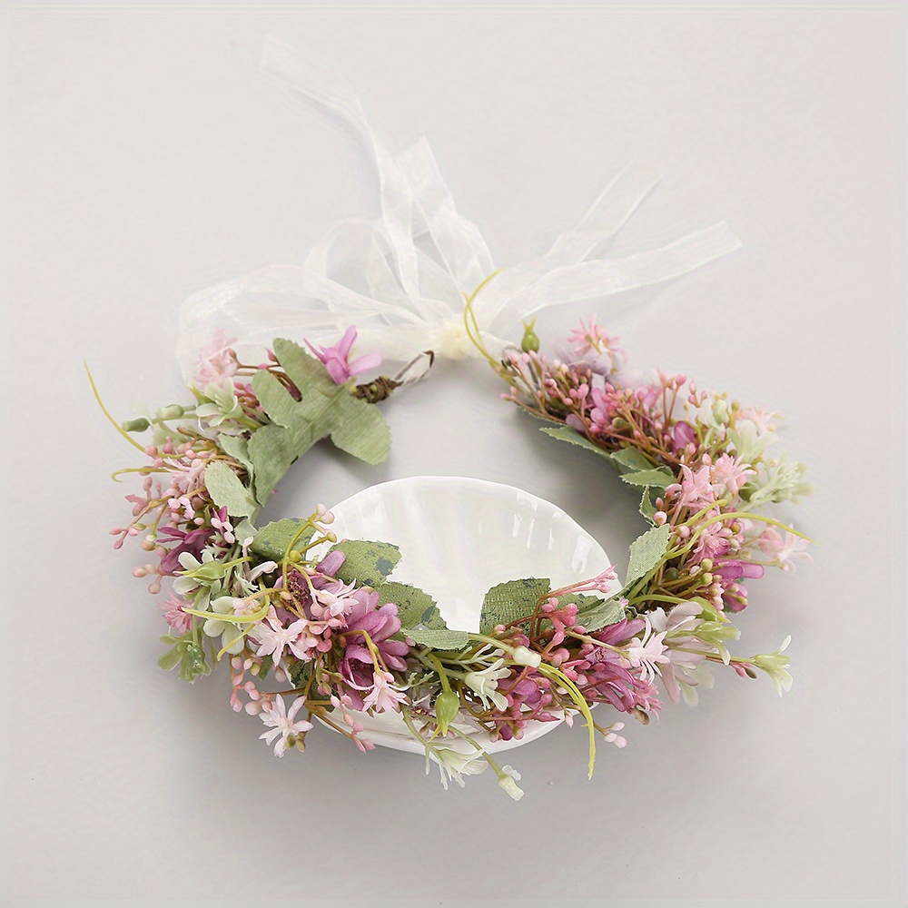 A Simulated Rose Wreath