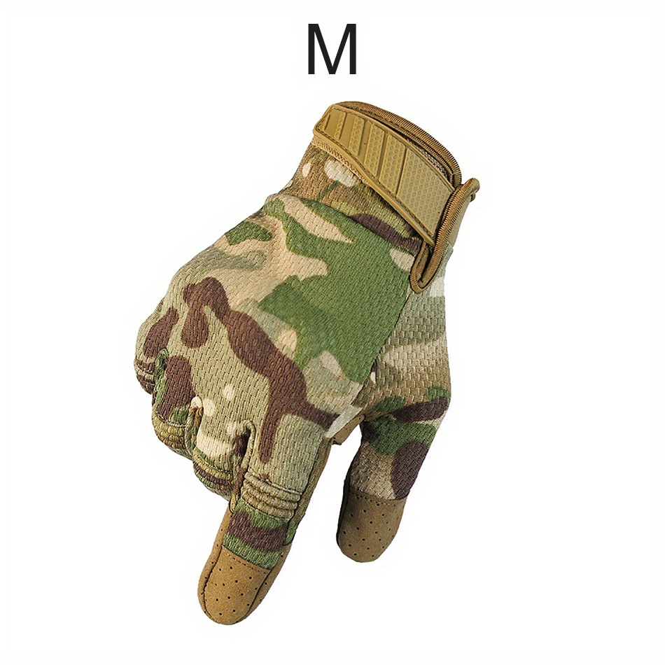 Camo Design Touchscreen Compatible Work/ Driving Gloves