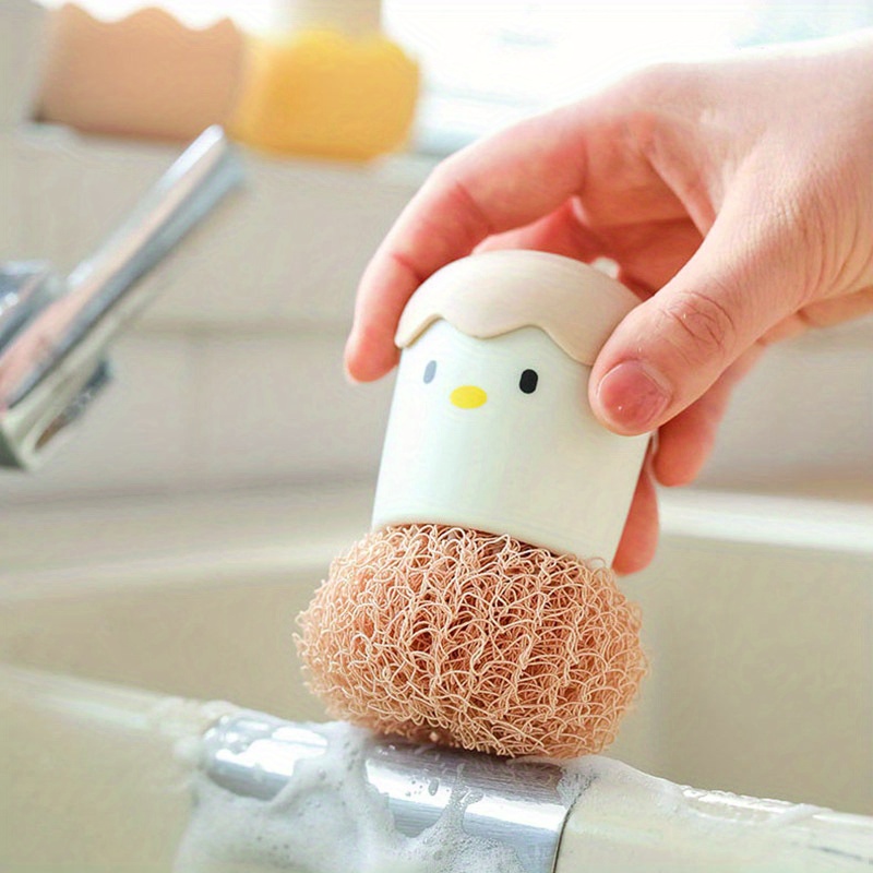 1pc Egg Brush Cleaner, Silicone Egg Brush For Fresh Egg, Egg Cleaner Brush  Tool, Multifunctional Vegetable/Egg Scrubber, Easy To Clean