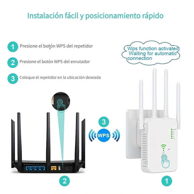 Repetidor y extensor discount wifi