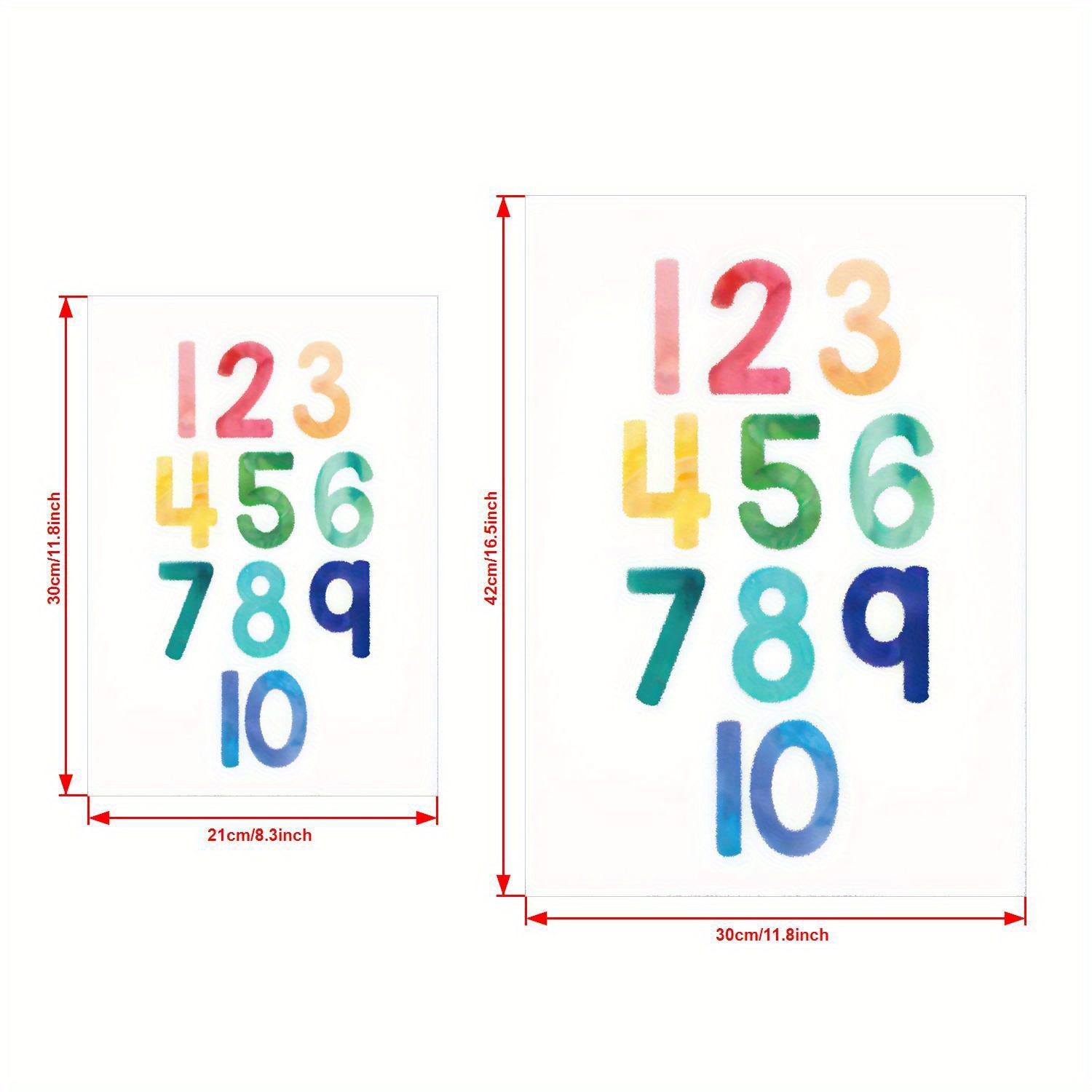 Canvas Poster Modern Art Numbers Alphabet Poster Education Temu Ireland