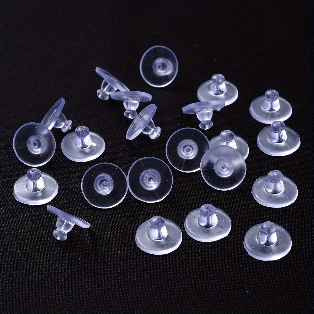 Lot Soft Silicone Rubber Earring Back Stoppers For Stud - Temu