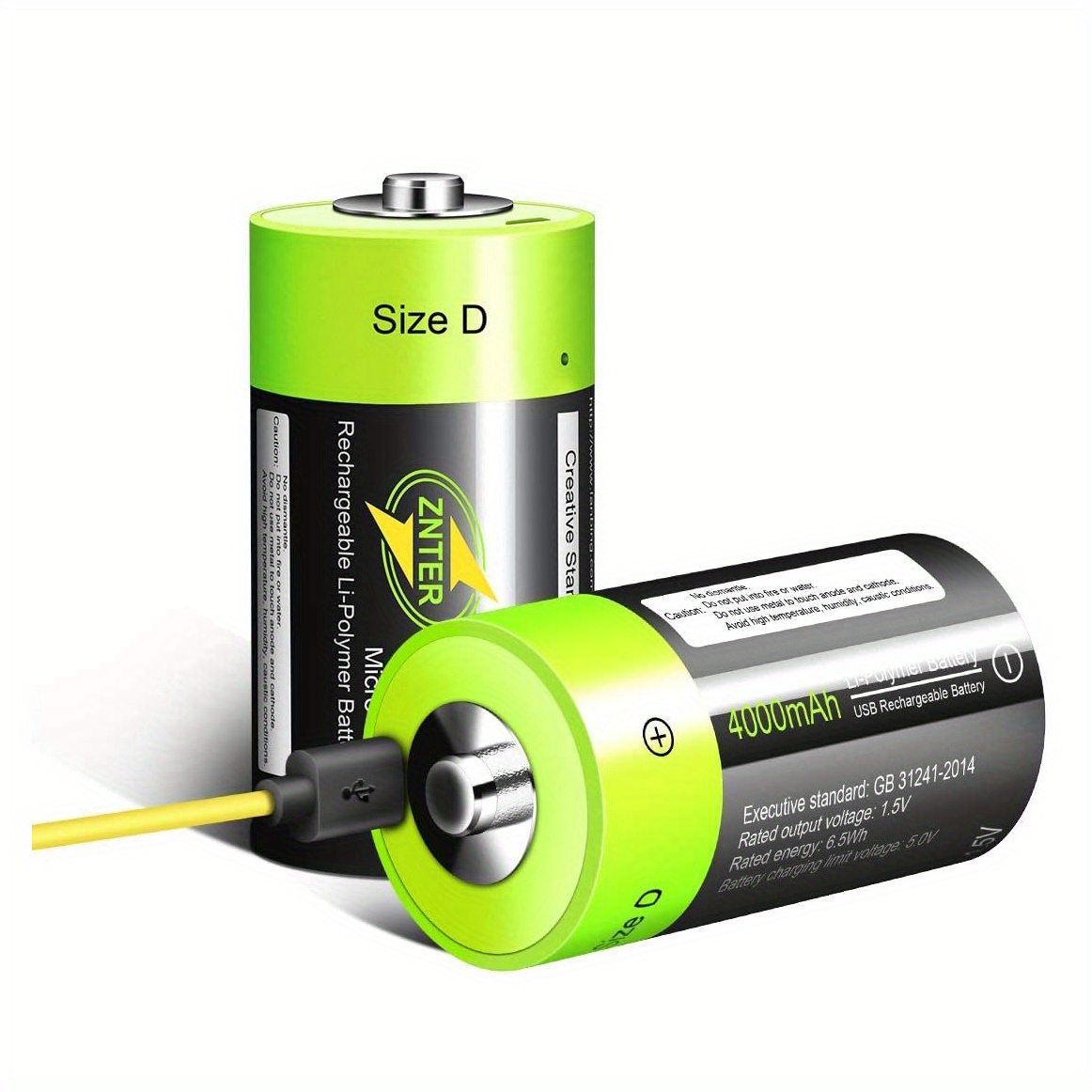 D zellen batterien Usb wiederaufladbare Lithium d batterien - Temu Germany